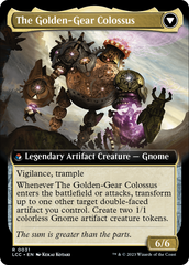 Tetzin, Gnome Champion // The Golden-Gear Colossus (Extended Art) [The Lost Caverns of Ixalan Commander] | Local Legends