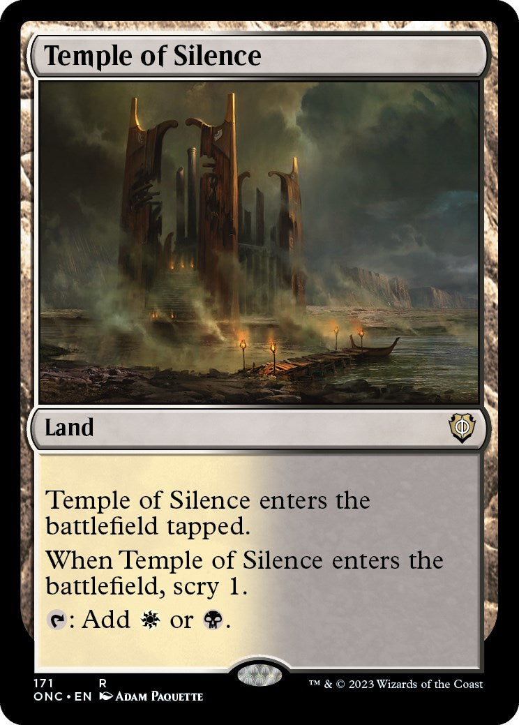 Temple of Silence [Phyrexia: All Will Be One Commander] | Local Legends