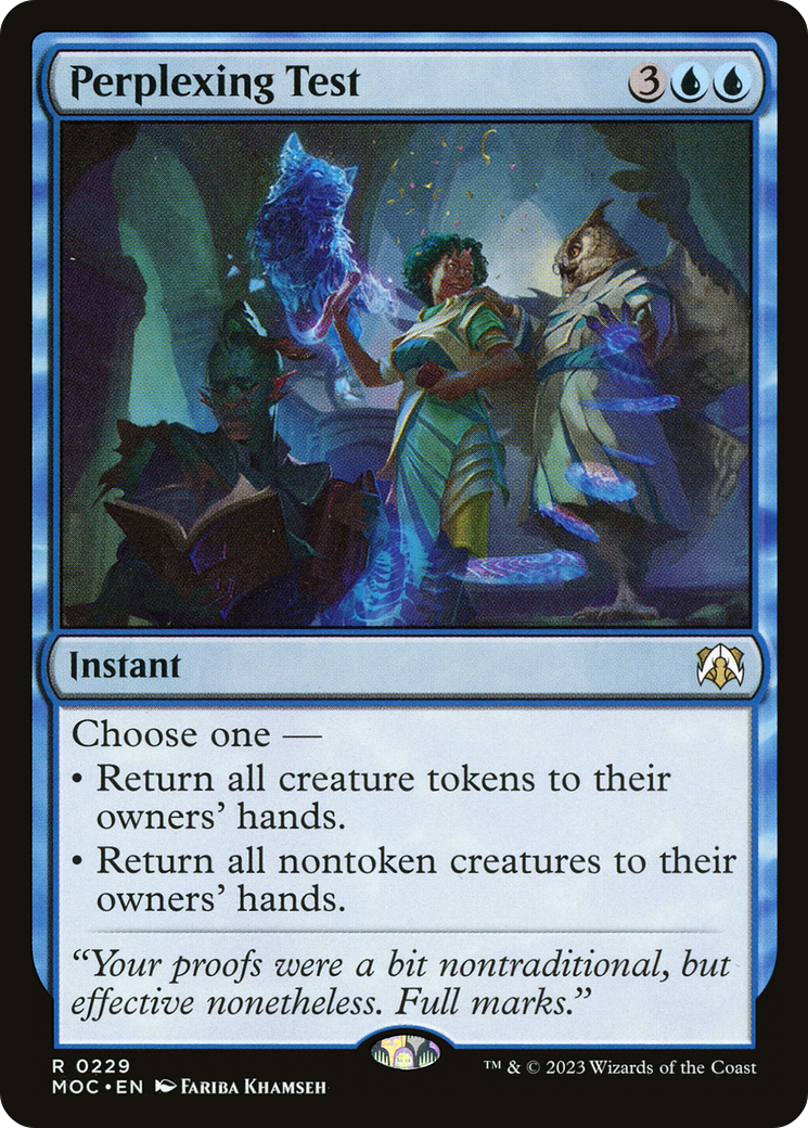 Perplexing Test [March of the Machine Commander] | Local Legends