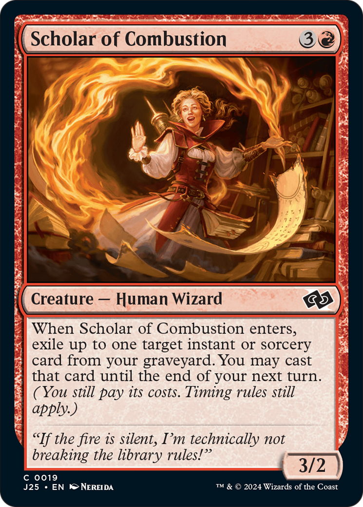 Scholar of Combustion [Foundations Jumpstart] | Local Legends