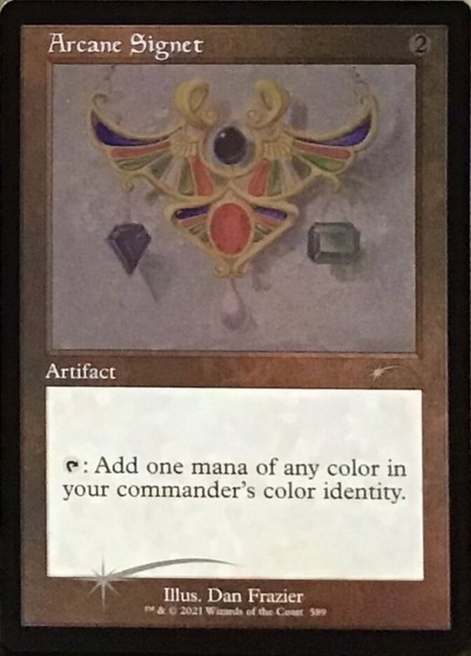 Arcane Signet (Retro) (Foil Etched) [Secret Lair Drop Promos] | Local Legends