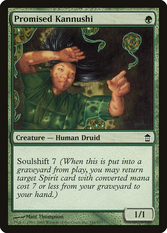 Promised Kannushi [Saviors of Kamigawa] | Local Legends