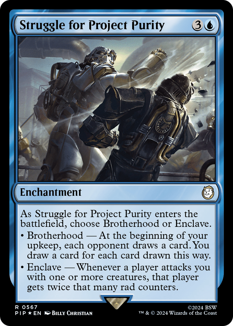 Struggle for Project Purity (Surge Foil) [Fallout] | Local Legends