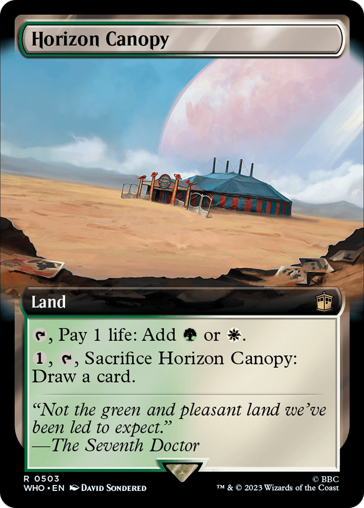 Horizon Canopy (Extended Art) [Doctor Who] | Local Legends