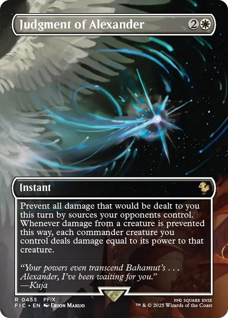 Judgment of Alexander (Borderless) [FINAL FANTASY Commander] | Local Legends