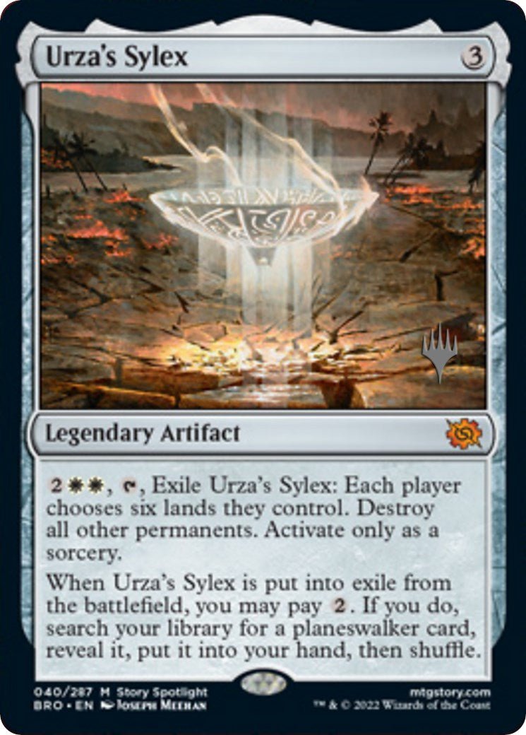 Urza's Sylex (Promo Pack) [The Brothers' War Promos] | Golgari Games