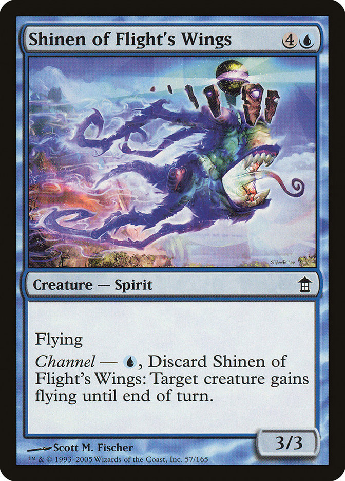 Shinen of Flight's Wings [Saviors of Kamigawa] | Golgari Games