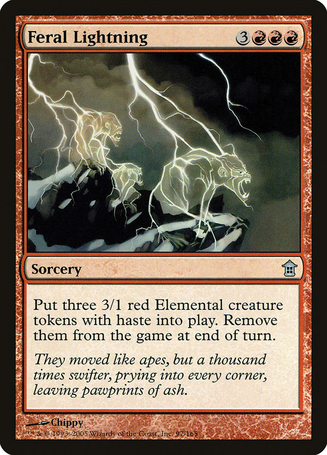 Feral Lightning [Saviors of Kamigawa] | Local Legends