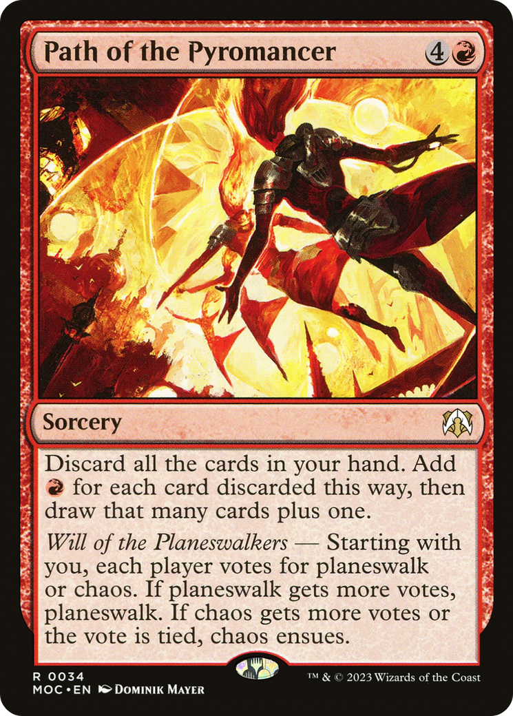 Path of the Pyromancer [March of the Machine Commander] | Local Legends