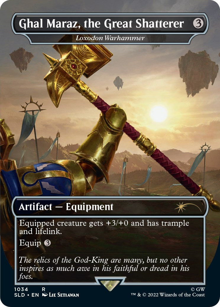 Ghal Maraz, the Great Shatterer - Loxodon Warhammer (Borderless) | Local Legends