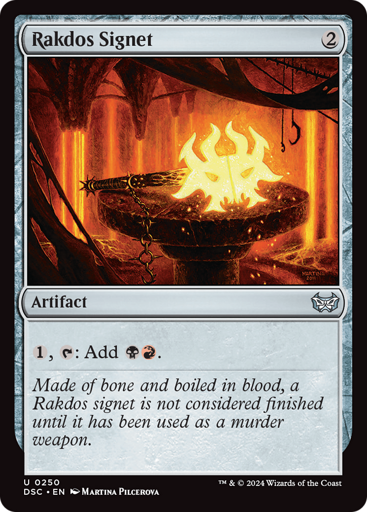Rakdos Signet [Duskmourn: House of Horror Commander] | Local Legends