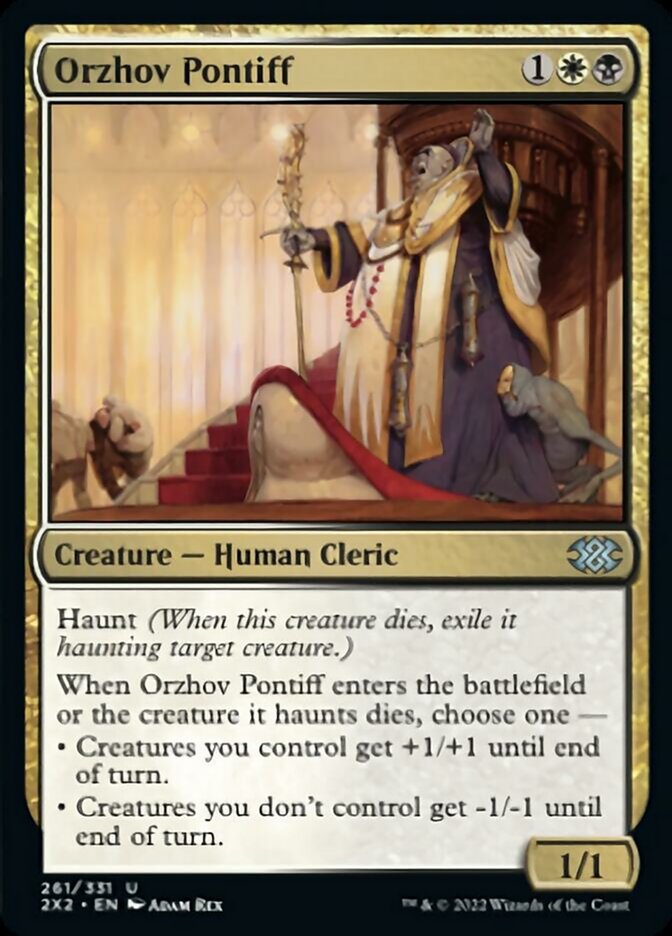Orzhov Pontiff [Double Masters 2022] | Local Legends