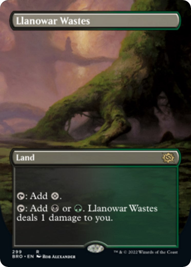 Llanowar Wastes (Borderless) | Local Legends