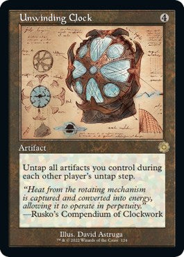 Unwinding Clock (Schematic) | Local Legends