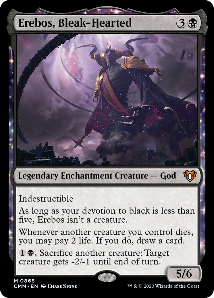 Erebos, Bleak-Hearted [Commander Masters] | Local Legends