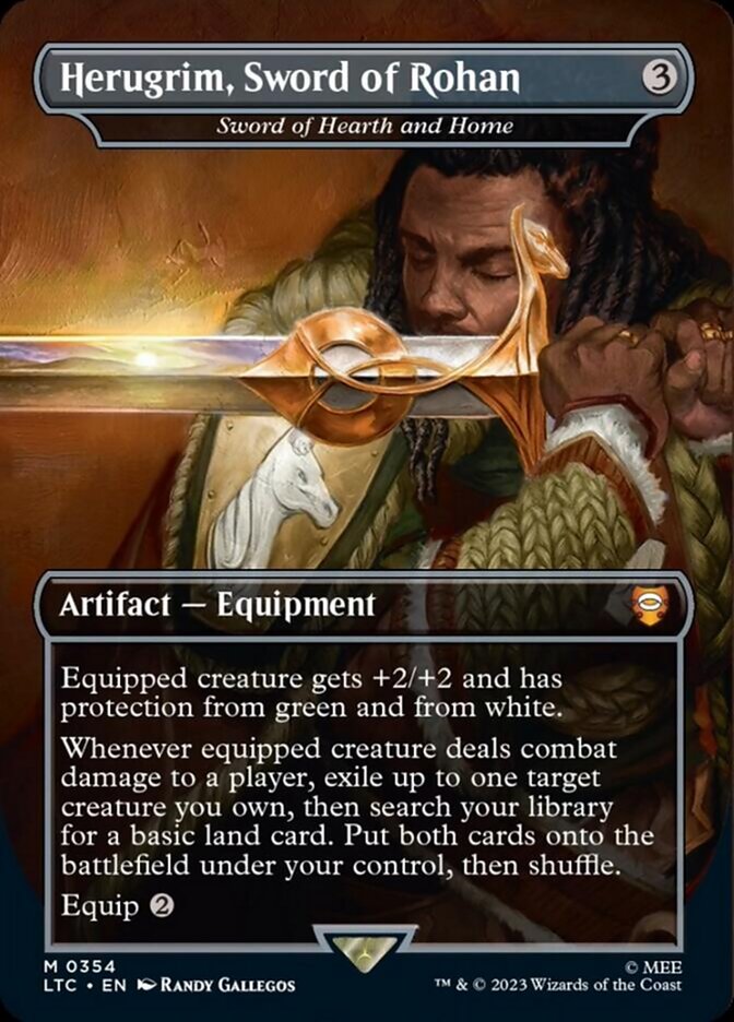 Herugrim, Sword of Rohan - Sword of Hearth and Home [The Lord of the Rings: Tales of Middle-Earth Commander] | Local Legends