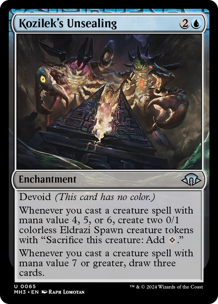 Kozilek's Unsealing [Modern Horizons 3] | Local Legends