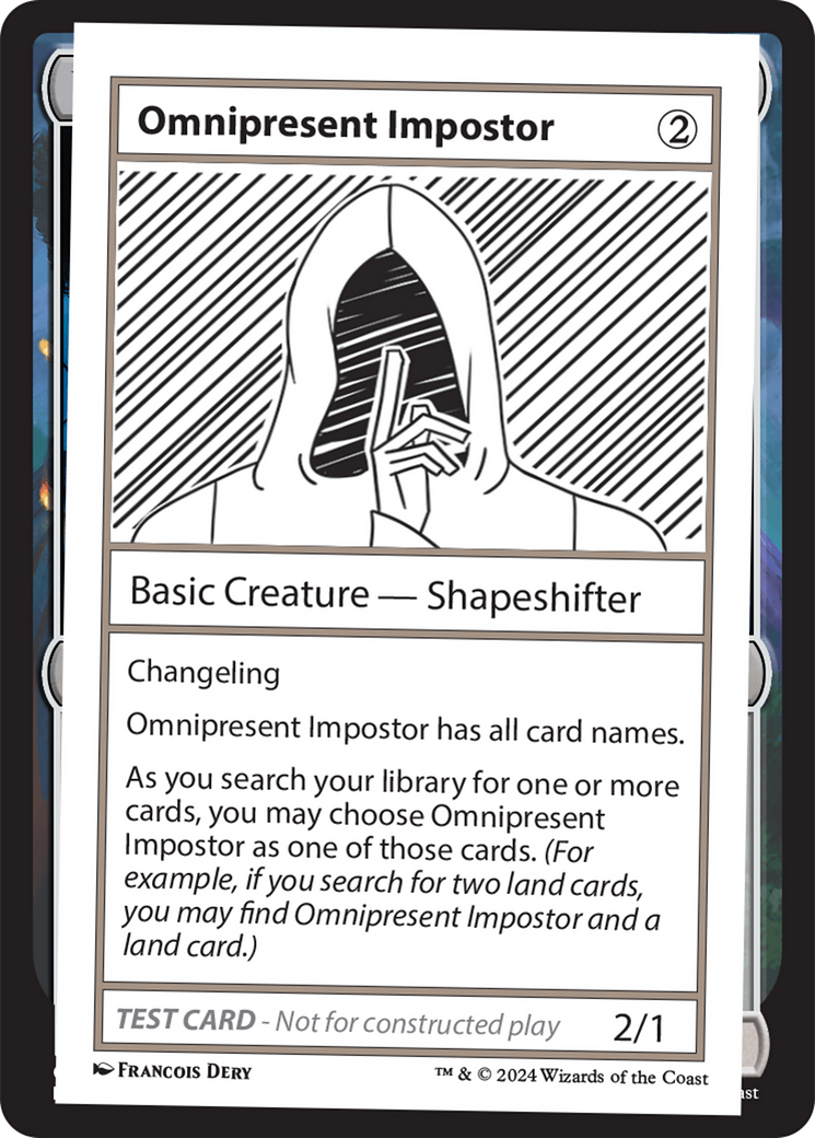 Omnipresent Impostor [Mystery Booster 2 Playtest Cards] | Local Legends
