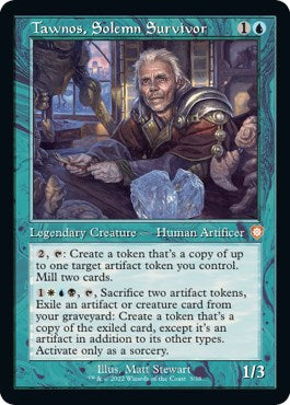 Tawnos, Solemn Survivor (Retro Frame) | Local Legends