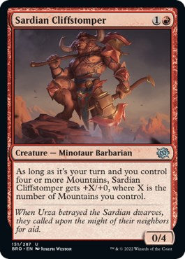 Sardian Cliffstomper | Local Legends