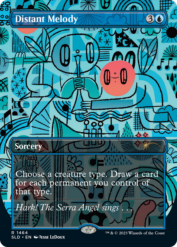 Distant Melody (Rainbow Foil) [Secret Lair Drop Series] | Local Legends