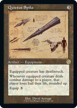 Quietus Spike (Schematic) | Local Legends