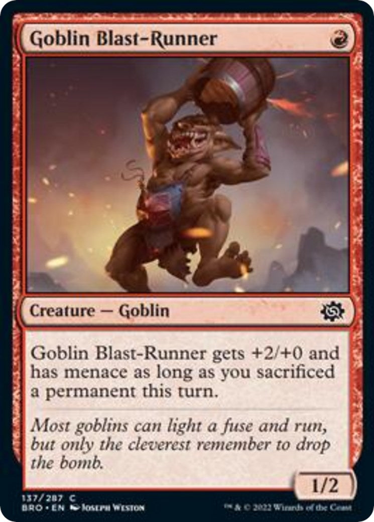 Goblin Blast-Runner | Local Legends