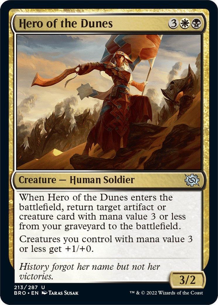 Hero of the Dunes | Local Legends
