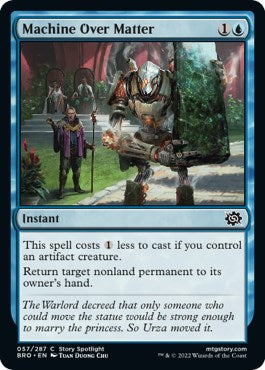 Machine Over Matter | Local Legends