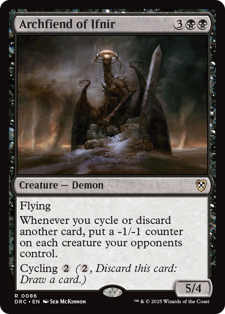 Archfiend of Ifnir [Aetherdrift Commander] | Local Legends