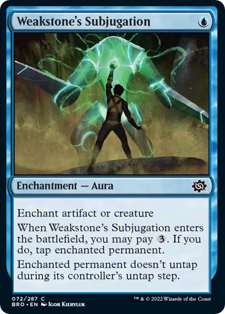 Weakstone's Subjugation | Local Legends