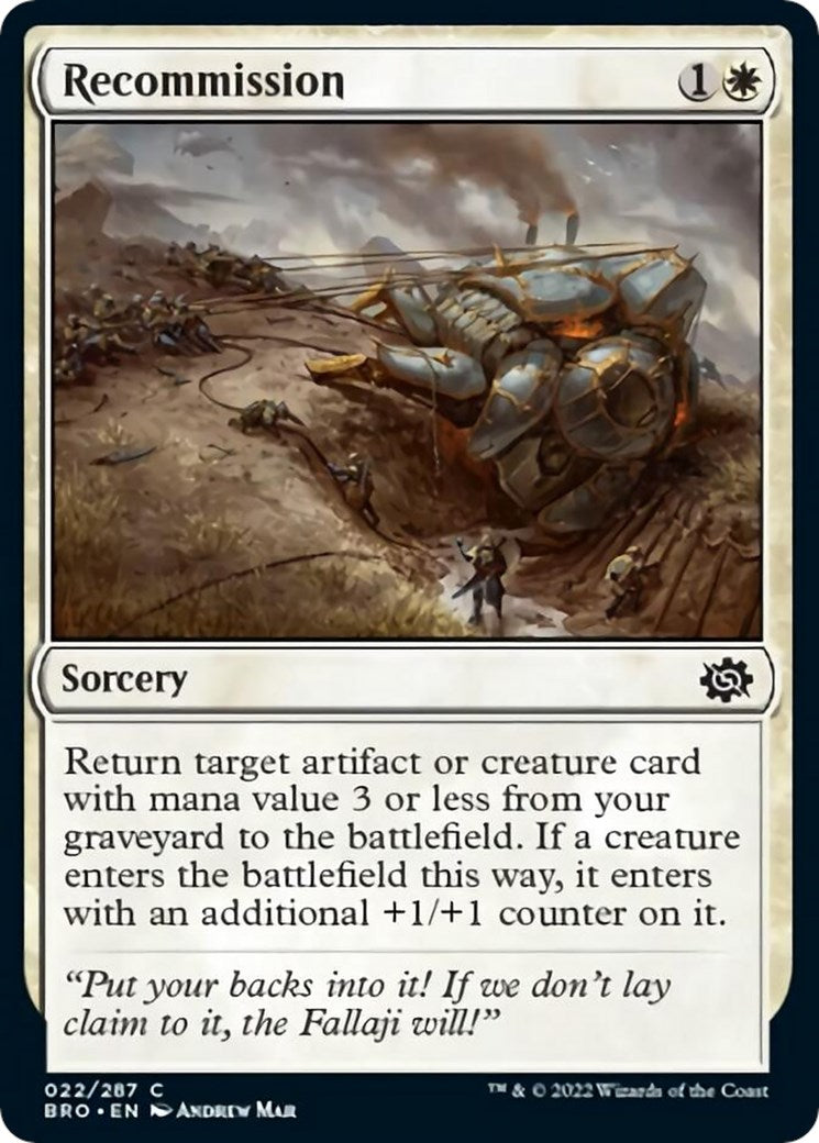 Recommission | Local Legends