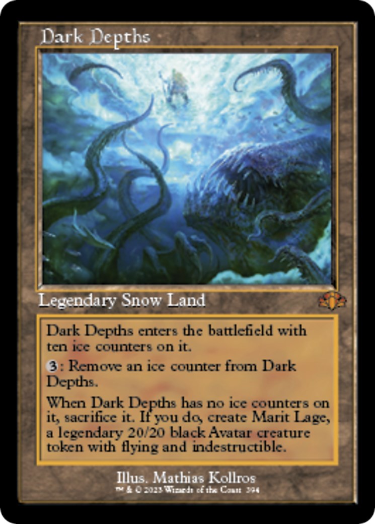 Dark Depths (Retro Frame) | Local Legends