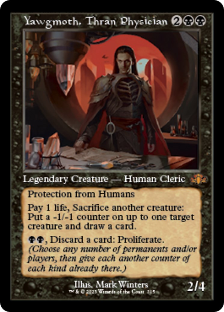 Yawgmoth, Thran Physician (Retro Frame) | Local Legends
