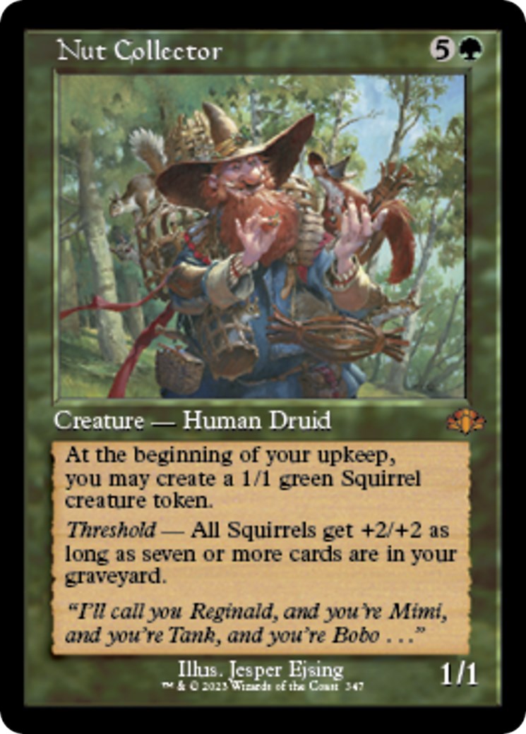 Nut Collector (Retro Frame) | Local Legends