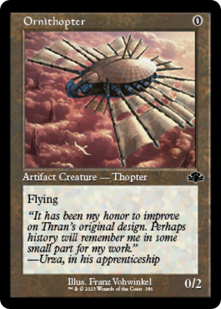 Ornithopter (Retro Frame) | Local Legends