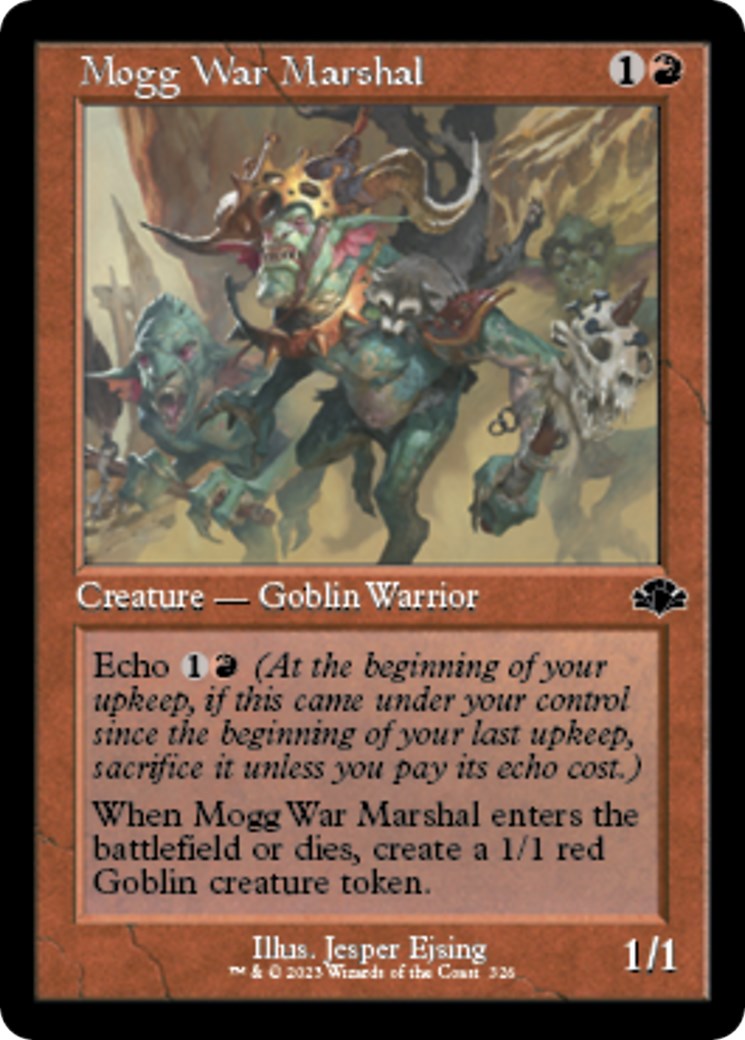 Mogg War Marshal (Retro Frame) | Local Legends