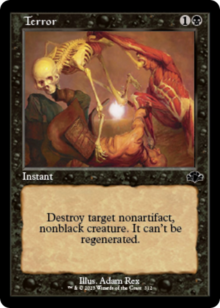 Terror (Retro Frame) | Local Legends