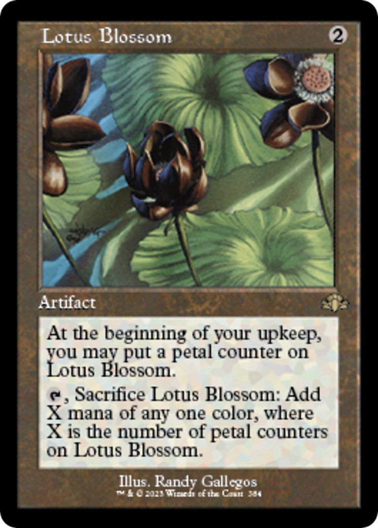 Lotus Blossom (Retro Frame) | Local Legends