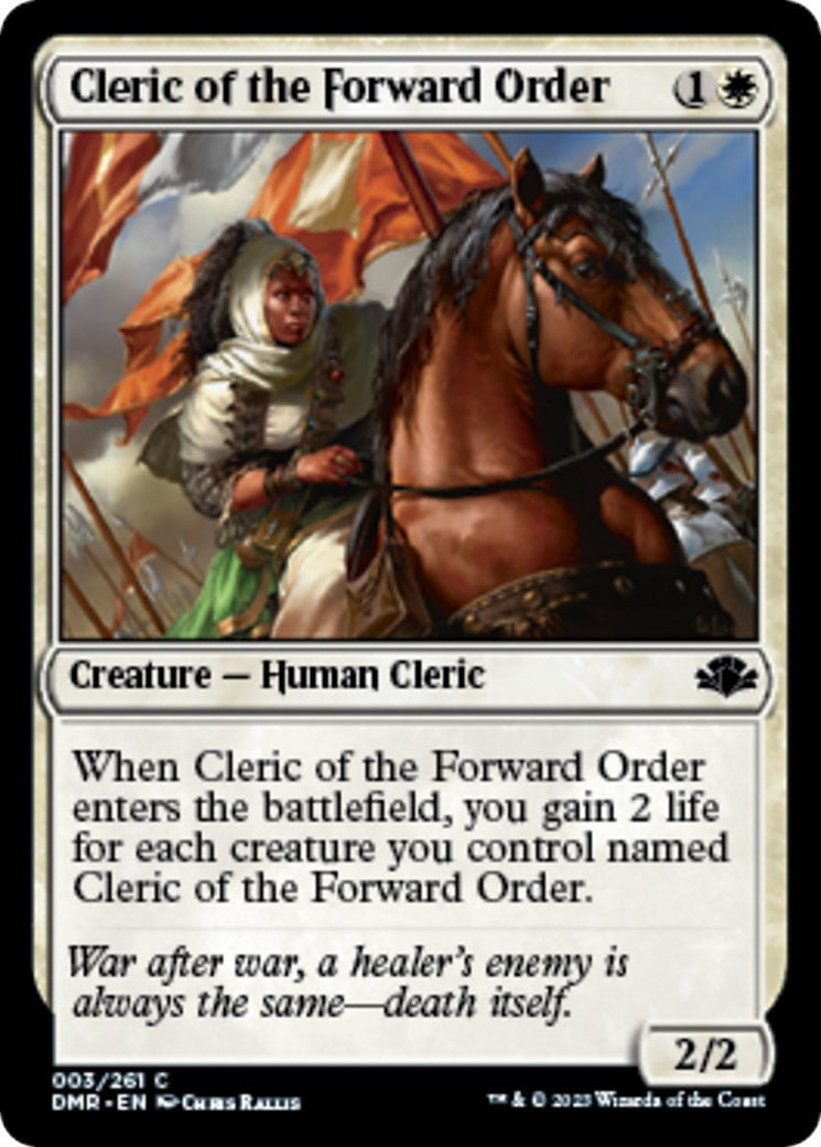 Cleric of the Forward Order | Local Legends