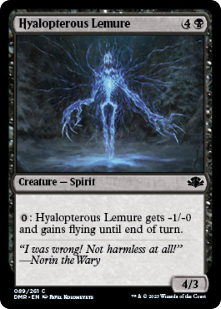 Hyalopterous Lemure | Local Legends