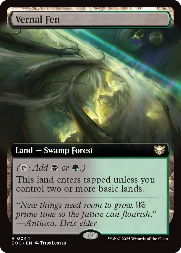 Vernal Fen (Extended Art) [Edge of Eternities Commander] | Local Legends
