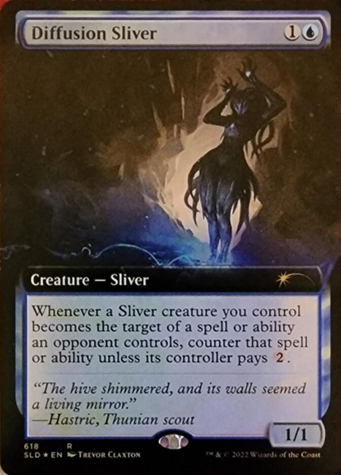 Diffusion Sliver (Extended Art) [Secret Lair Drop Promos] | Local Legends