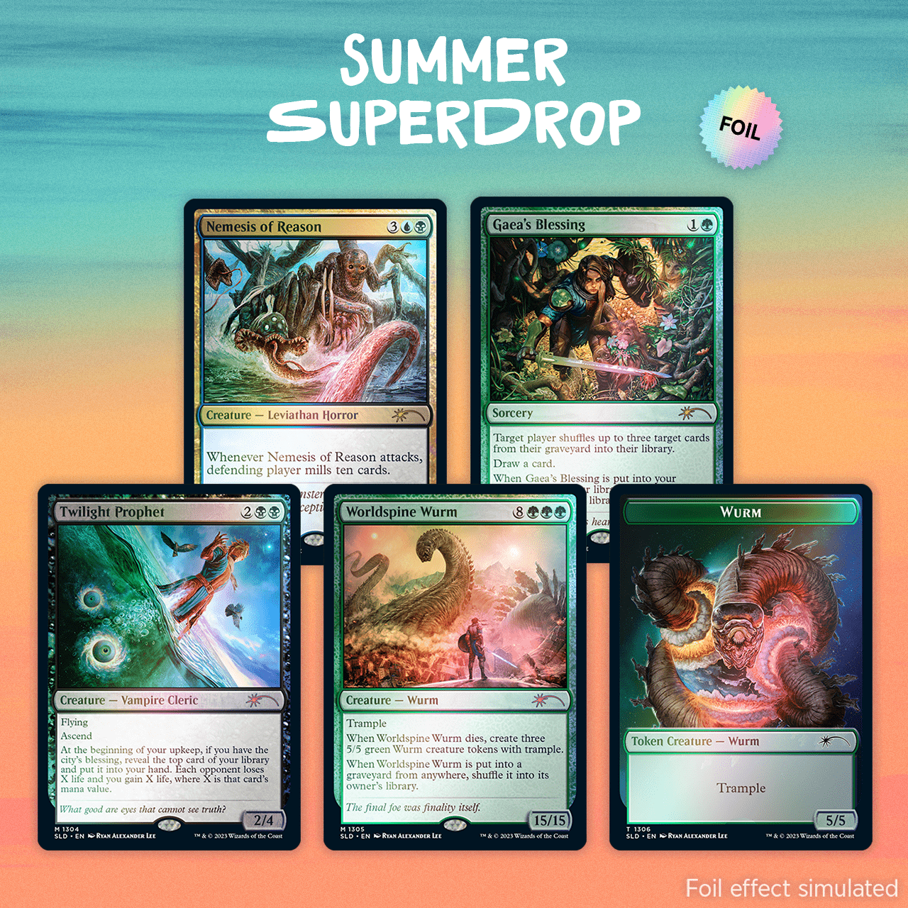 Secret Lair: Drop Series - Artist Series (Ryan Alexander Lee - Foil Edition) | Local Legends