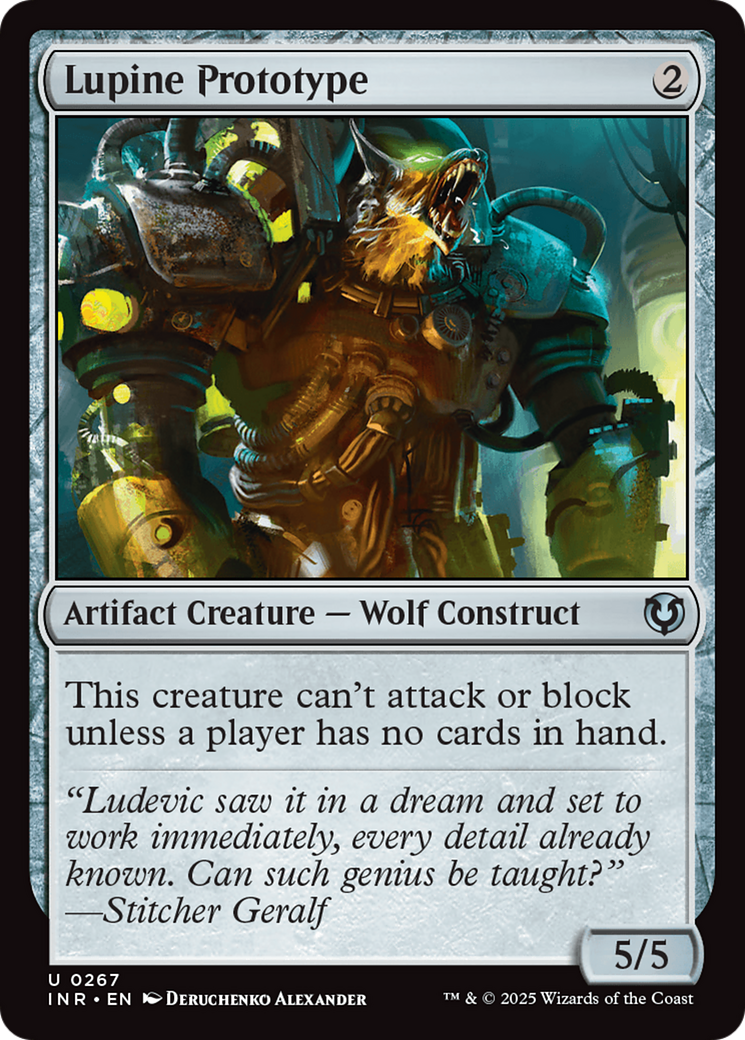 Lupine Prototype [Innistrad Remastered] | Local Legends