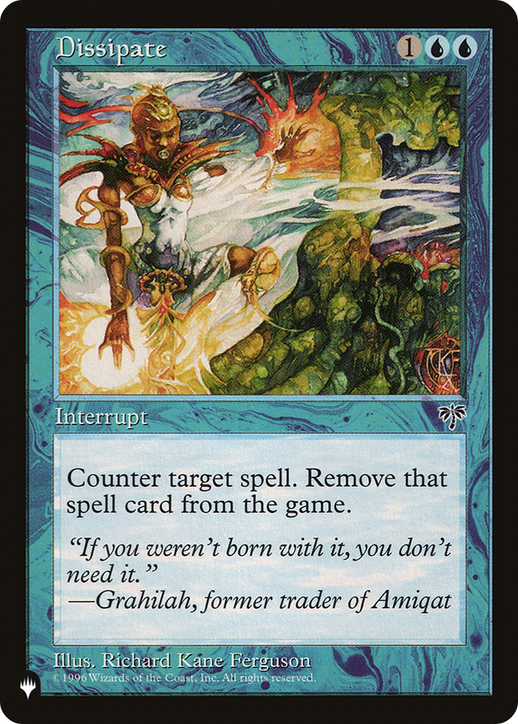 Dissipate [The List] | Local Legends