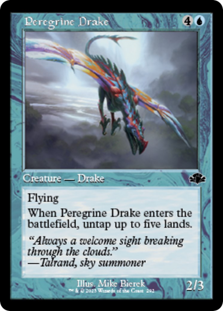 Peregrine Drake (Retro Frame) | Local Legends