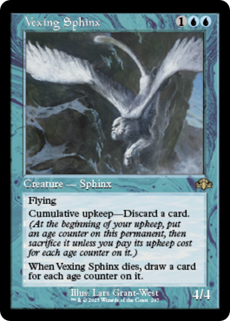 Vexing Sphinx (Retro Frame) | Local Legends