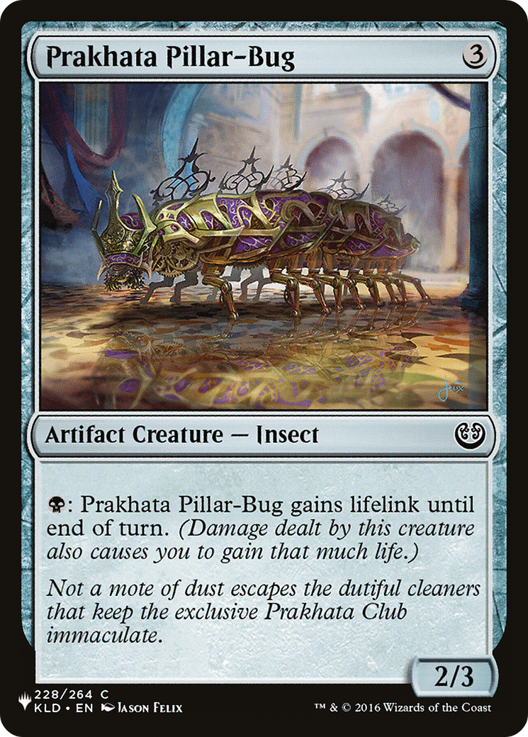 Prakhata Pillar-Bug [The List] | Local Legends