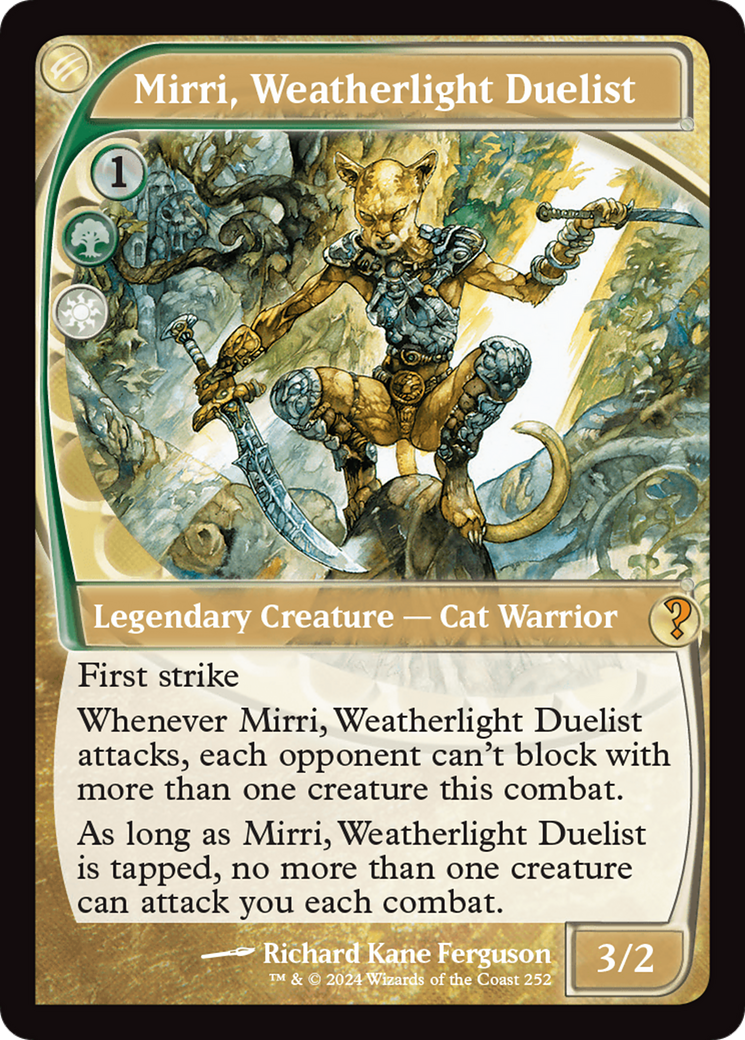 Mirri, Weatherlight Duelist (Future Sight) [Mystery Booster 2] | Local Legends